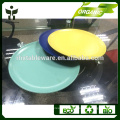 11'' dinner plate non-toxic dish plate bambu fiber round plate